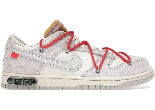 Tênis Nike Sb Low Off White Lot 33:50