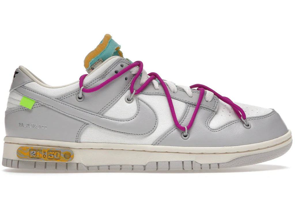 Tênis Nike Sb Low Off White Lot 21:50