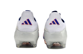 Chuteira Adidas F50 X Campo  - Branca/Azul