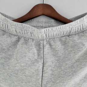Shorts Moletom Nike  - Cinza