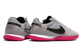 Chuteira Nike Street Gato Futsal IC - Cinza/Rosa