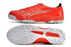 Chuteira Mizuno Alpha Made in Japan Society - Vermelho/Branco