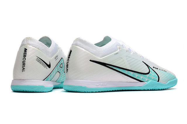 Chuteira Nike Mercurial Vapor 15 Elite Futsal - Branco/Azul