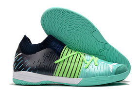 Chuteira Puma Future Z 1.1 Pro Cage - Azul/Verde/Preto