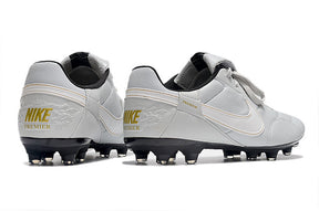 Chuteira Nike Premier 3 FG - Cinza/Branco