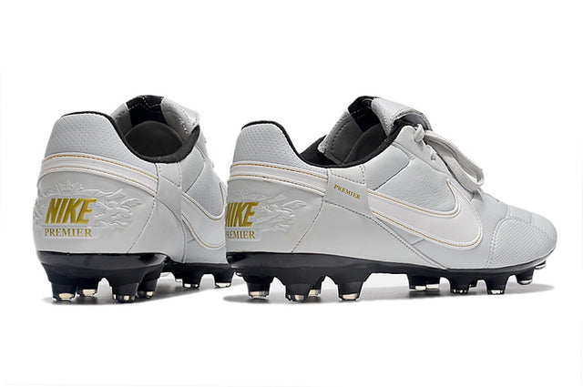 Chuteira Nike Premier 3 FG - Cinza/Branco