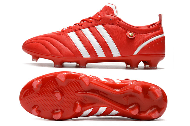 Chuteira Adidas Adipure Campo FG - Vermelho/Branco