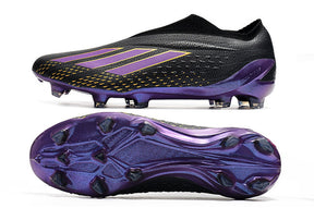 Chuteira Adidas X Speedportal+ FG - Preto/Roxo