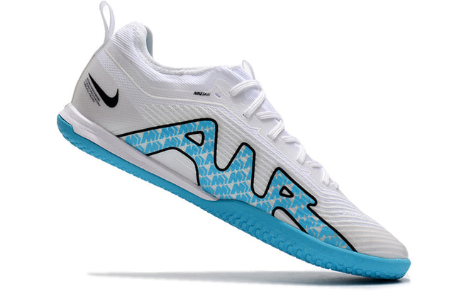 Chuteira Nike Mercurial Vapor 15 Pro Futsal IC - Azul claro/Branco