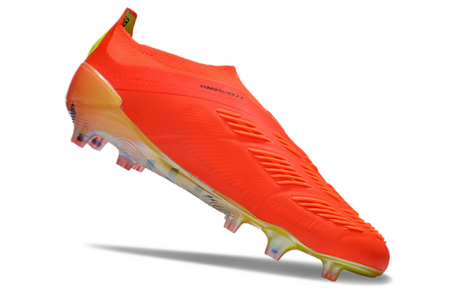 Chuteira Adidas Predstrike Elite Campo - Laranja/Preto