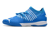 Chuteira Puma Future Z 1.3 Pro Cage - Branco/Azul