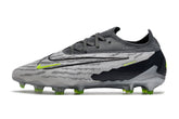 Chuteira Nike Campo Phantom GX Elite FG - Cinza/Verde