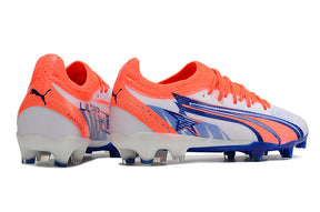 Chuteira Puma Ultra Ultimate Campo FG - Laranja/Azul