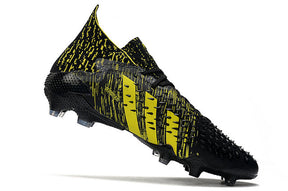Chuteira Adidas Predator Freak.1 Campo FG - Preto/Amarelo