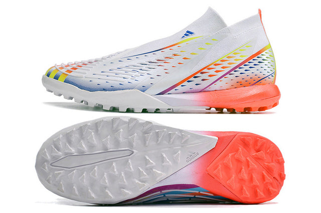 Chuteira Adidas Predator Edge+ Society TF "Al-Rihla Pack"