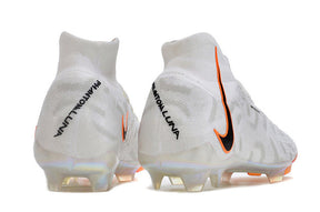 Chuteira Nike Phantom Luna Elite Campo FG - Branco/Laranja