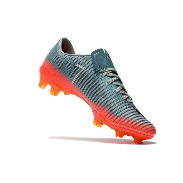 Chuteira Nike Mercurial Vapor 11 FG - Cinza/Laranja