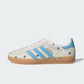 Adidas Gazelle Indoor "Light Blue Floral" Creme
