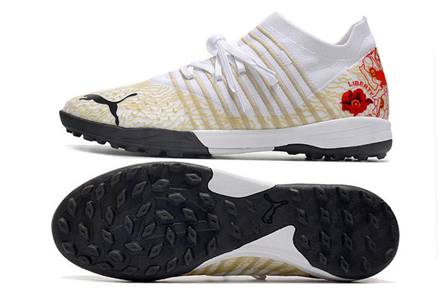Chuteira Puma Future Z 1.3 Pro Cage Society - Branco