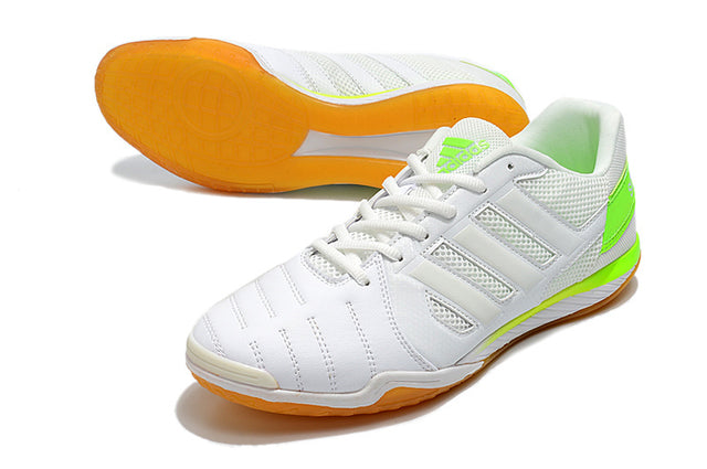 Chuteira Adidas Top Sala Futsal - Branco/Verde