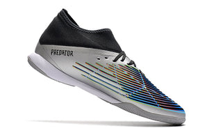 Chuteira Adidas Predator Edge.3 Futsal IC - Prata/Preto