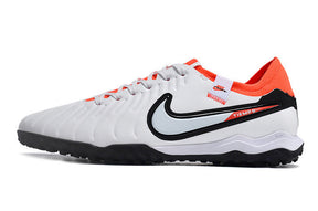 Chuteira Nike Tiempo 10 Pro Society - Branco/Vermelho