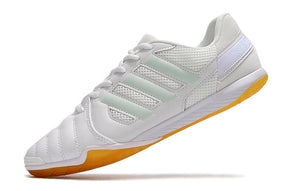 Chuteira Adidas Top Sala Futsal - Branco/Marrom