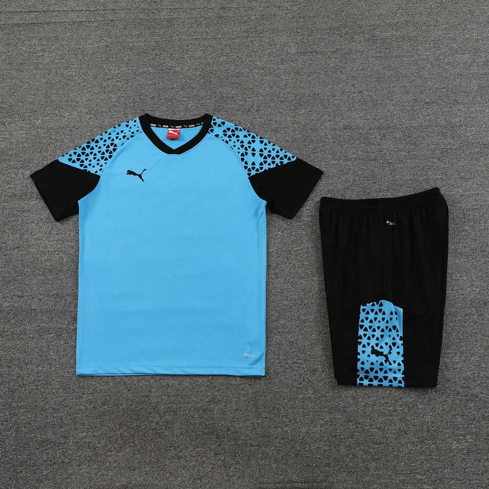 Conjunto Puma Camisa e Bermuda Azul