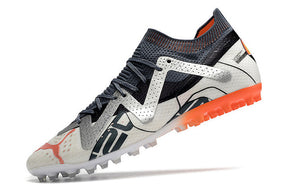 Chuteira Puma Future Ultimate MG - Branco/Laranja