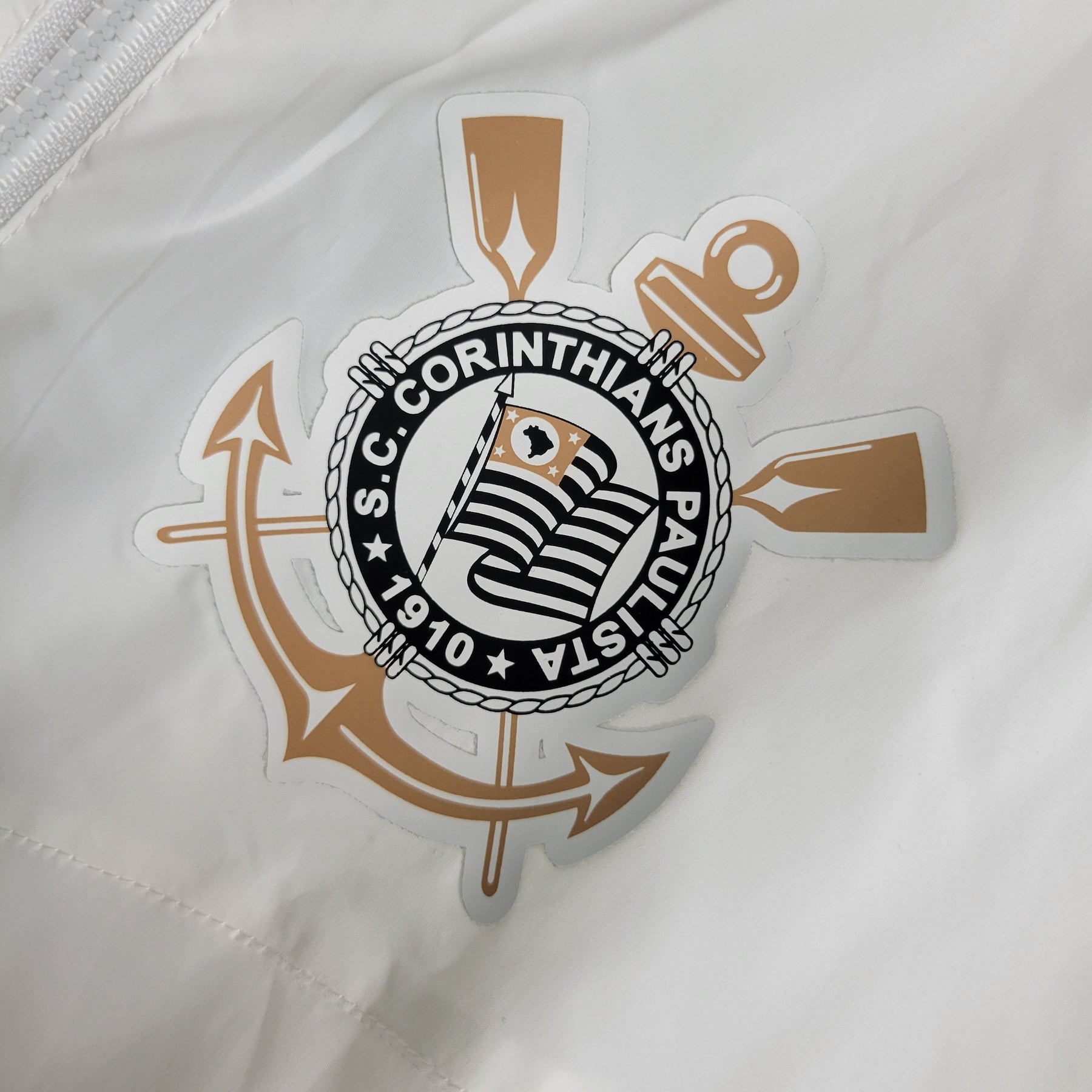 Jaqueta Corta Vento Corinthians 23-24 White