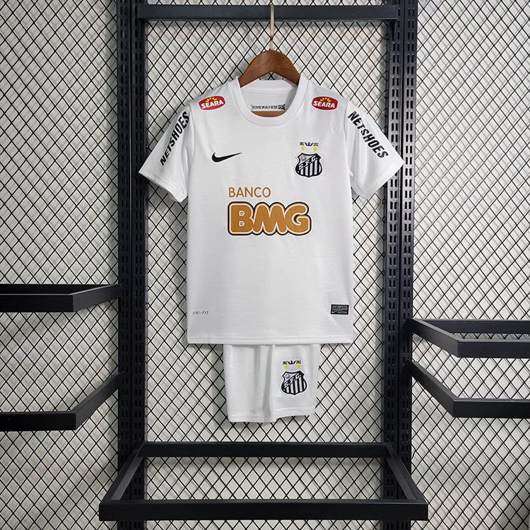 Kit Infantil Santos 2012 Retrô - Branca Neymar