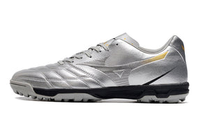 Chuteira Mizuno Rebula 3 Society - Cinza/Preto