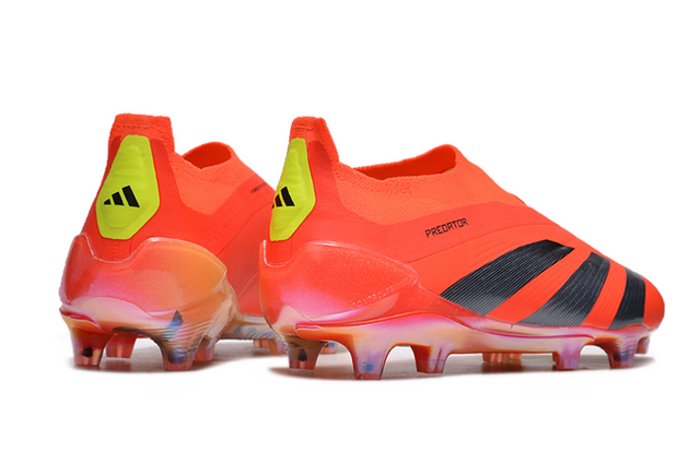 Chuteira Adidas Predstrike Elite Campo - Laranja/Preto