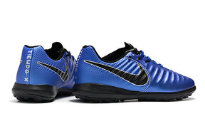Chuteira Nike Tiempo 7 Finale Society TF - Azul/Preto