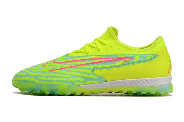 Chuteira Nike Phantom GX Pro Society TF - Amarelo/Verde