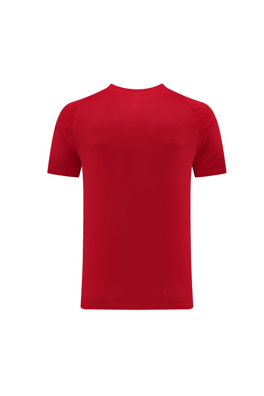 Conjunto Adidas Climacool Masculino - Bermuda Preta e Camisa Vermelha
