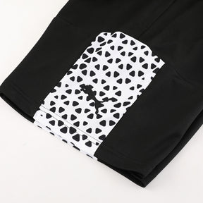 Conjunto Puma Masculino Camisa e Bermuda Preto e Branco