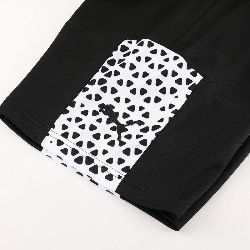 Conjunto Puma Masculino Camisa e Bermuda Preto e Branco