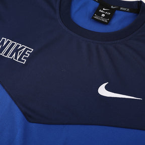 Conjunto Nike Repeat Masculino Bermuda e Camisa Masculino Azul