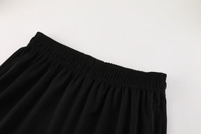 Conjunto Nike Camisa e Bermuda Cinza e Preto