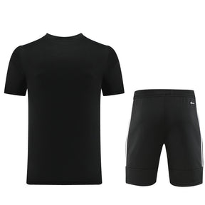 Conjunto Adidas Masculino Bermuda e Camisa Preto