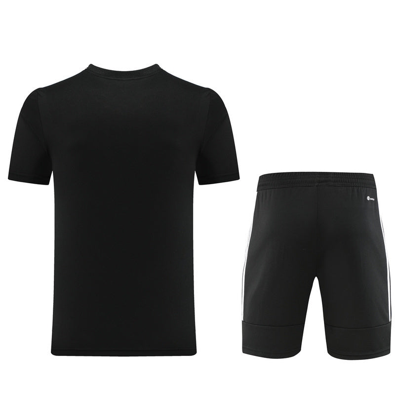 Conjunto Adidas Masculino Bermuda e Camisa Preto