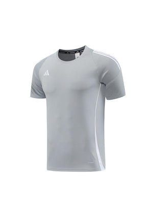 Conjunto Adidas Climacool Masculino - Bermuda e Camisa Cinza Com Branco