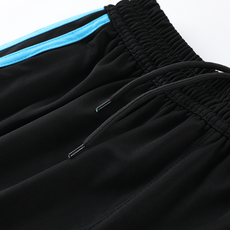 Conjunto Adidas Masculino Bermuda e Camisa Preta e Azul