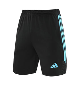 Conjunto Adidas Masculino Bermuda e Camisa Preta e Azul
