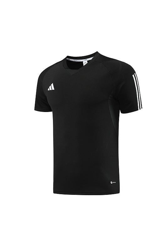 Conjunto Adidas Masculino Bermuda e Camisa Preta e Branca