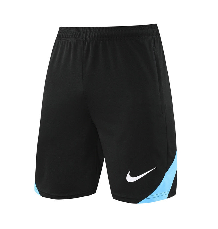 Conjunto Nike Masculino Camisa Azul e Bermuda Preta