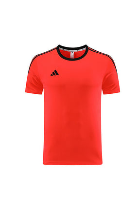 Conjunto Adidas Masculino Camisa Laranja e Bermuda Preta