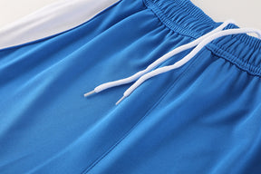 Conjunto Adidas Climacool Masculino - Bermuda e Camisa Azul Claro Com Branco