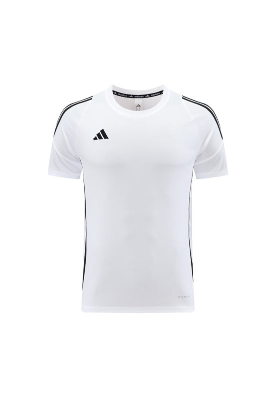 Conjunto Adidas Climacool Masculino - Bermuda Preta e Camisa Branca